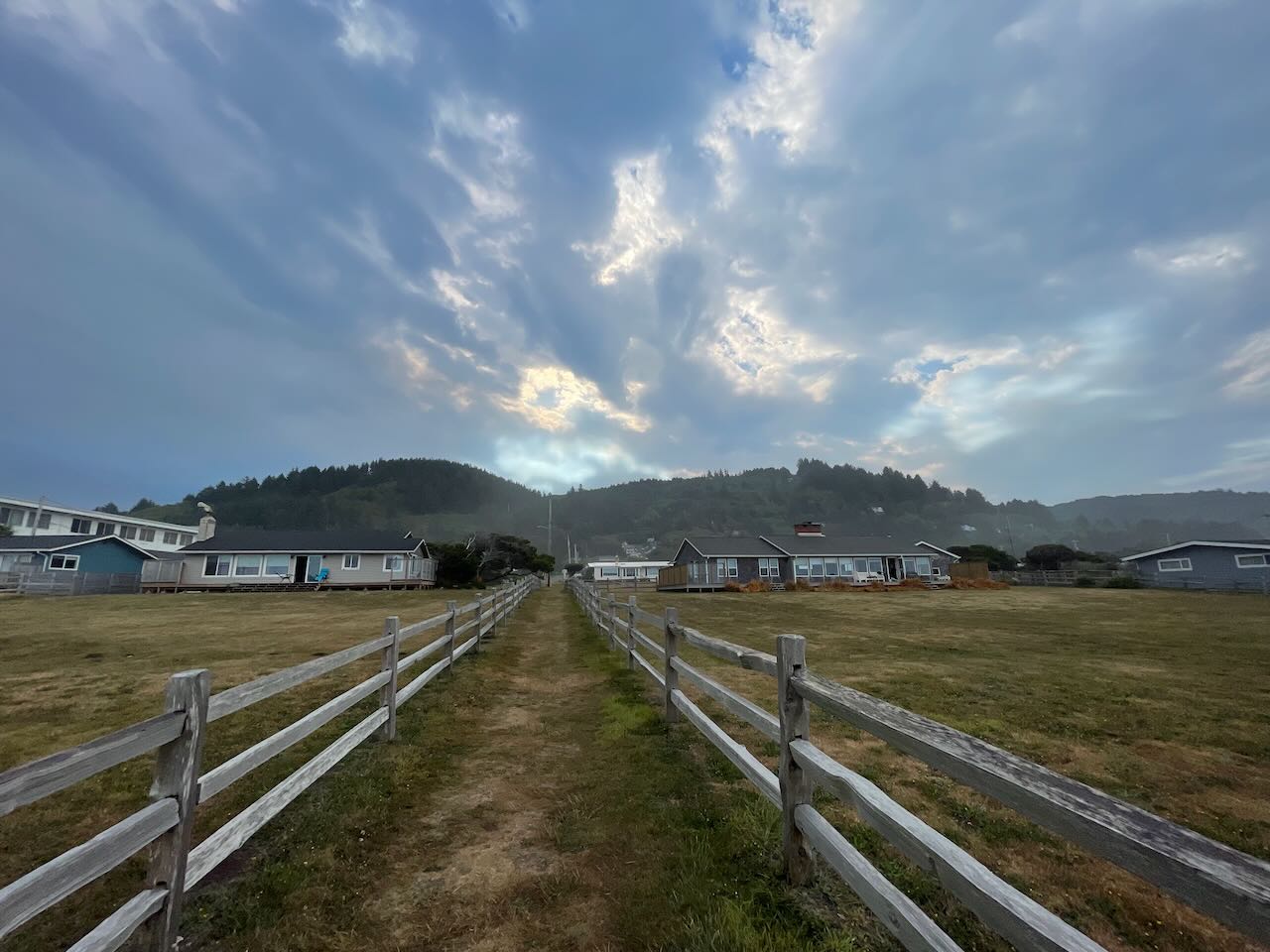 Hills at the beach. Yachats, OR